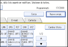 Figura relativa alla schermata del pannello operativo
