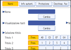 Figura relativa alla schermata del pannello operativo