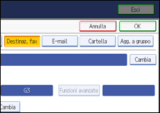 Figura relativa alla schermata del pannello operativo