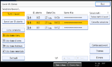 Illustrazione schermata pannello di conrollo
