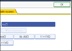 Ilustración del panel de operaciones