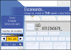 Ilustración del panel de operaciones