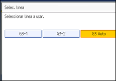 Ilustración de la pantalla del panel de operaciones