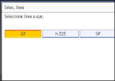 Ilustración de la pantalla del panel de operaciones