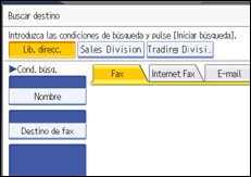 Ilustración de la pantalla del panel de operaciones