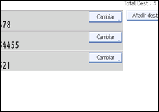 Ilustración de la pantalla del panel de operaciones