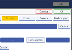 Ilustración del panel de operaciones