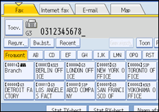 Illustratie van scherm bedieningspaneel