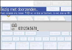 Illustratie van scherm bedieningspaneel