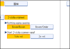 Schermafbeelding Bedieningspaneel