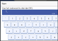 Illustratie van scherm bedieningspaneel