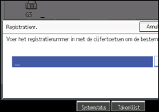 Illustratie van scherm bedieningspaneel