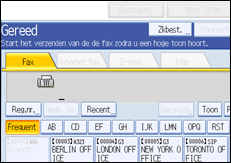 Illustratie van scherm bedieningspaneel