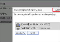 Illustratie van scherm bedieningspaneel
