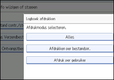 Illustratie van scherm bedieningspaneel