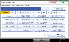 Illustratie van scherm bedieningspaneel