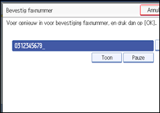Illustratie van scherm bedieningspaneel