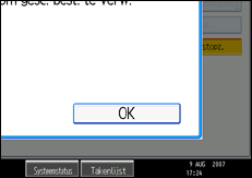 Illustratie van scherm bedieningspaneel