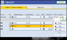 Illustratie scherm bedieningspaneel