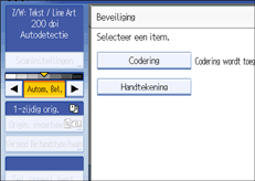 Schermafbeelding Bedieningspaneel