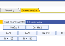 Illustration af kontrolpanelet