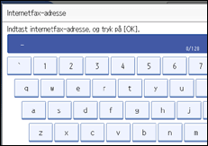 Illustration af kontrolpanelet