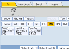 Illustration af kontrolpanelet