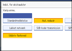 Illustration af kontrolpanelet
