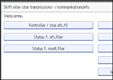 Illustration af kontrolpanelet