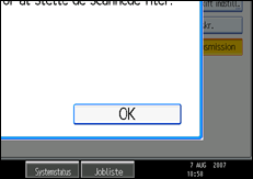 Illustration af kontrolpanelet