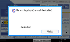 Illustration af kontrolpanelet