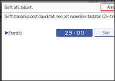 Illustration af kontrolpanelet