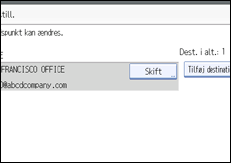Illustration af kontrolpanelet