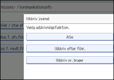 Illustration af kontrolpanelet