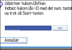 Illustration af kontrolpanelet