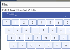 Illustration af kontrolpanelet