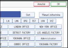 Illustration af kontrolpanelet