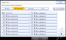 Illustration af kontrolpanelet