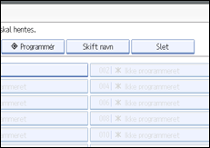 Illustration af kontrolpanelet