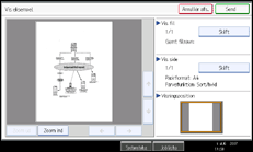 Illustration af kontrolpanelet