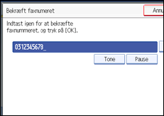 Illustration af kontrolpanelet
