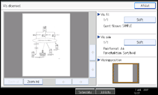 Illustration af kontrolpanelet