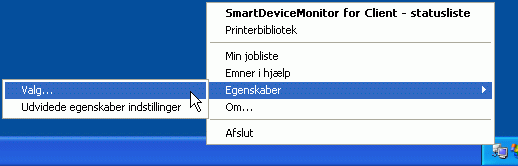 Billede af programskærmen