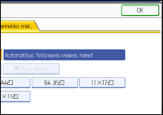 Vezérlőpanel képernyő - kép