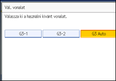 Vezérlőpanel képernyő - kép