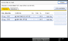 Vezérlőpanel képernyő - kép