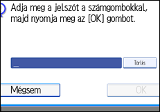 Vezérlőpanel képernyő - kép