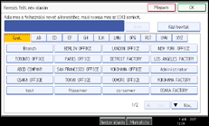Vezérlőpanel képernyő - kép