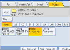 Vezérlőpanel képernyő - kép