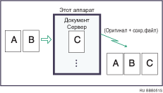 Иллюстрация сохраненного документа
